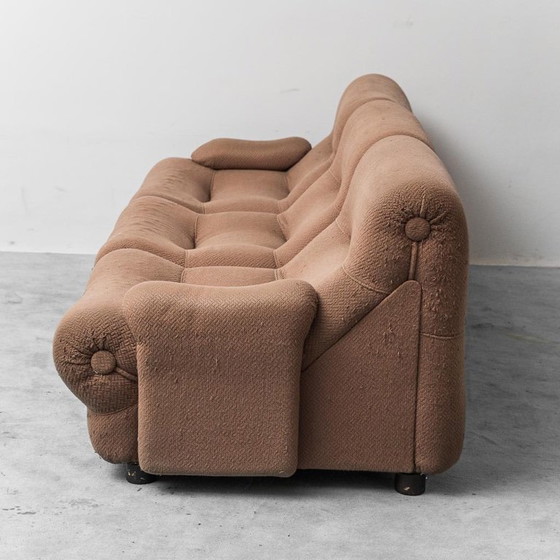 Image 1 of DIVANO COMPONIBILE 3 POSTI VINTAGE REZIA BY EMILIO GUARNACCI PER 1 POSTO MODERNO ANNI '70