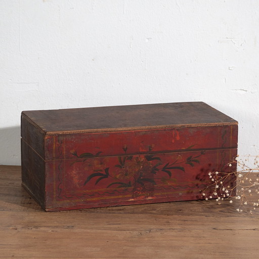 Petite boîte asiatique antique (c.1900) #20