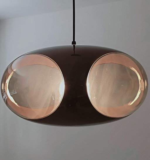 Vintage Space Age Bug Eye hanglamp Dijkstra Massive style 70s