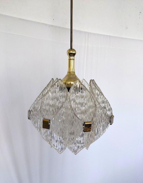 Image 1 of Marbach zestiger jaren acryl hanglamp