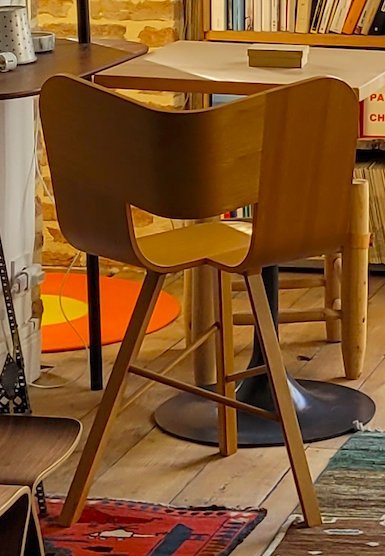 Image 1 of Chaise Tria Wood Chêne