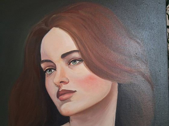 Image 1 of David KANDELAKI - Aurélia - Tableau d'artiste