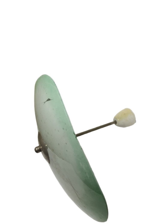 Kroonluchter in postmoderne stijl, Polen, jaren 1950 – Glass, Metal (photo 5 of 9)