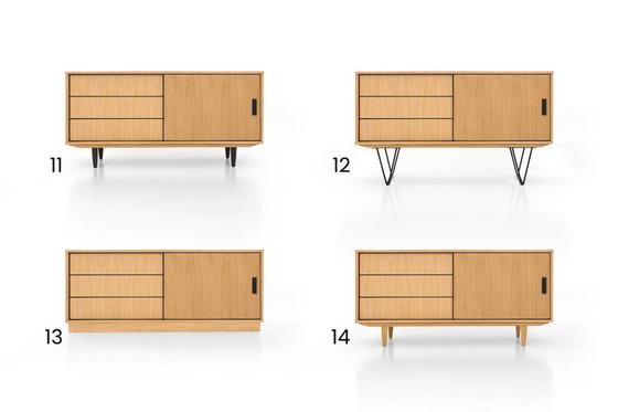 Image 1 of Credenza D-S11 anta scorrevole e cassetti