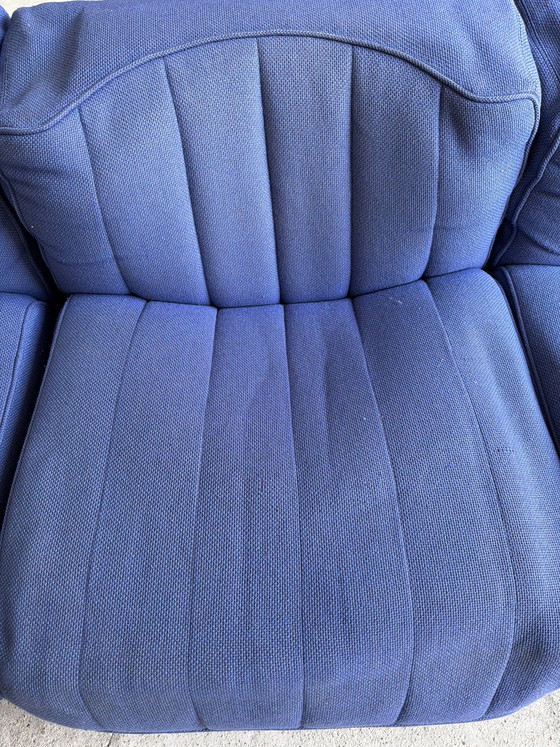 Image 1 of Vintage modulaire bank van Tito Agnoli – Mobilier International (jaren 70) – moet gerestaureerd worden.