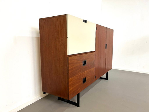Mid-Century Modern CU09 Teakholz-Japan-Serienschrank von Cees Braakman für Pastoe 1958