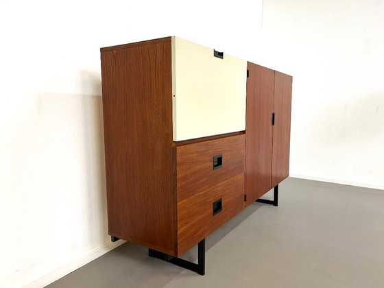 Image 1 of Mid-Century Modern CU09 Teakholz-Japan-Serienschrank von Cees Braakman für Pastoe 1958