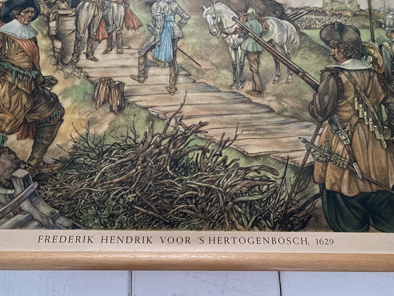 Image 1 of Schulkarte 1930er Frederik Hendrik vor ’S-Hertogenbosch 1629