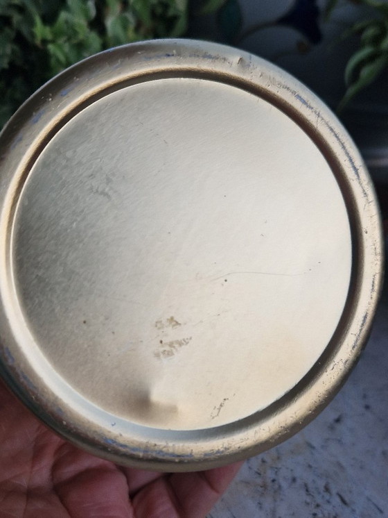 Image 1 of Thermoskan van glas en aluminium uit de jaren 60