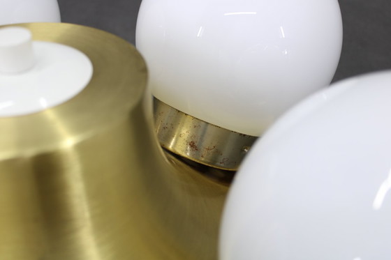 Image 1 of Par de lámparas empotradas de latón de mediados de siglo, década de 1970