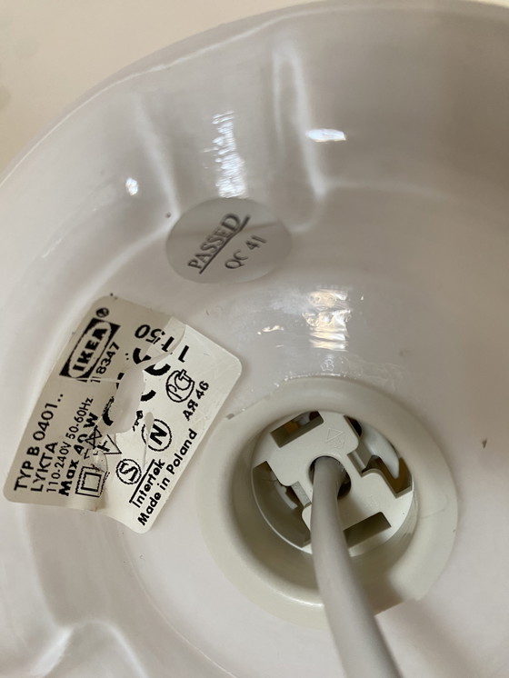 Image 1 of Vintage Ikea Lykta Mushroom table lamp - 1980s