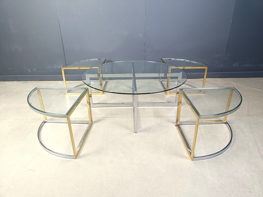 Grande table basse de Maison Charles, 1970