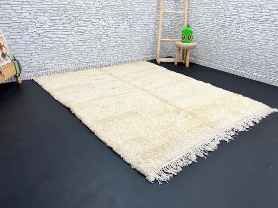 Image 1 of Naturelle tapis en laine fait main 4/3m 