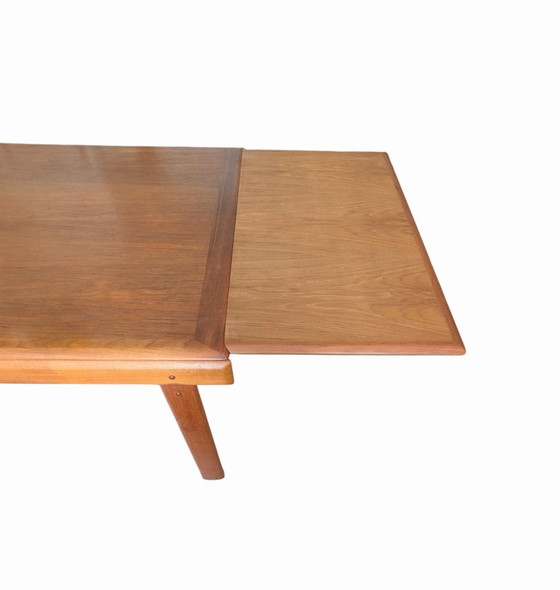 Vintage teakhouten Deense uitschuifbare eettafel, Bramin (photo 5 of 12)