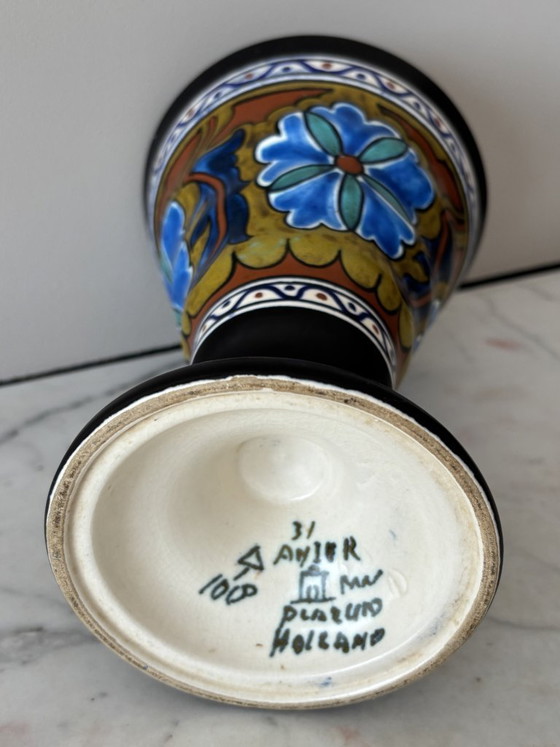 Image 1 of GOLDEN ETERICATE VASE Original No. 108