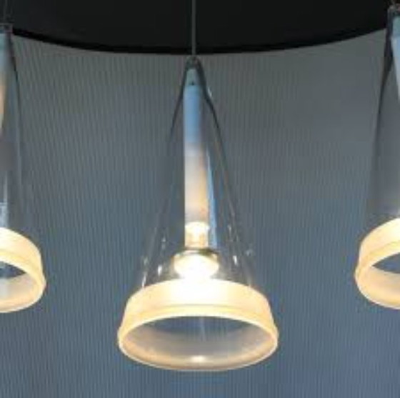 Image 1 of Flos-Triptychon, fuchsiafarbenes Modell