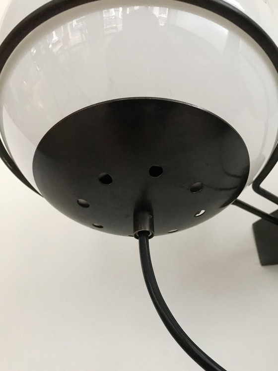 Wall light in metal and glass by Candle, Italy, 1960s, White (photo 11 of 15)