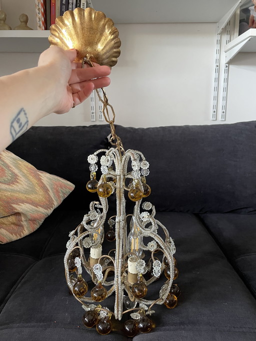 Chandelier in Murano glass Early 20th century