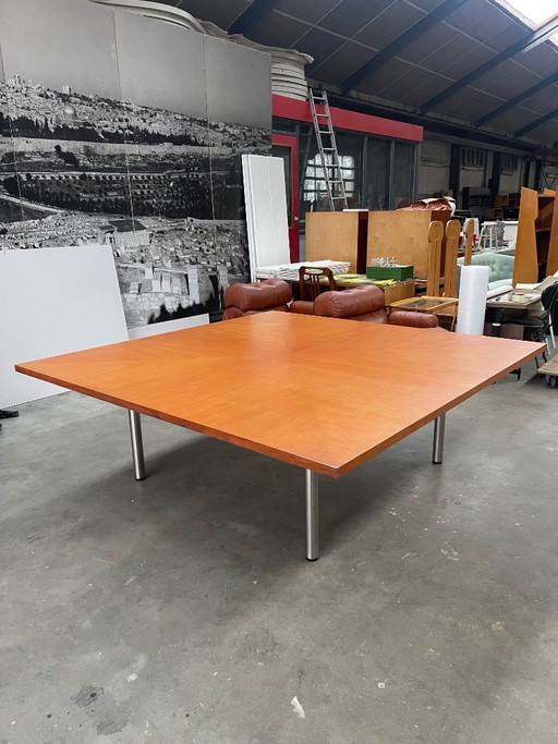 2x Unique Danish Design Large Tables – tafels, Metal, Wood, Vintage (photo 2 of 10)