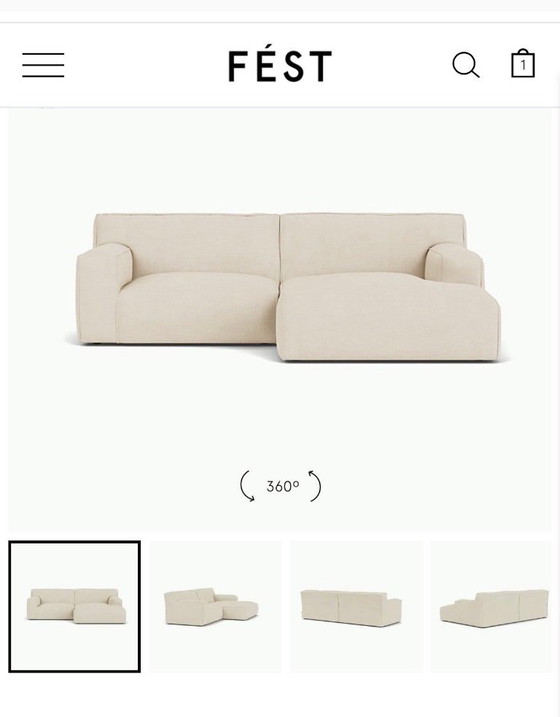 Fest Clay Bank – Chaise longue, Textile (photo 5 of 8)