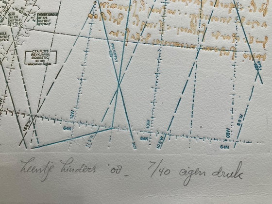 Image 1 of Radierung Apollo Thirteen Leentje Linders