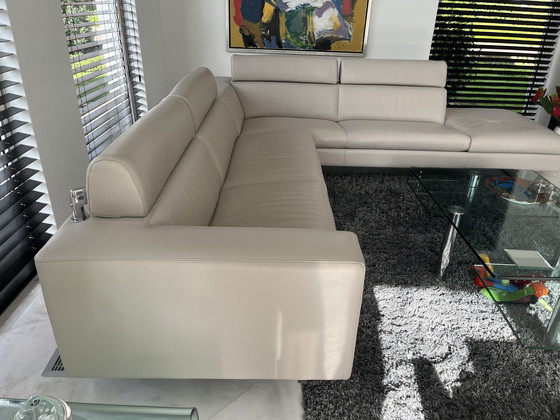 Image 1 of Canapé d'angle Leolux Horatio en cuir