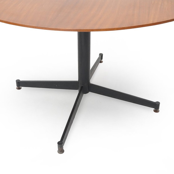 Image 1 of Round table with teak top, 1950s