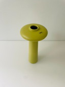 WPDesign-Designvase in Moosgrün – skulpturales, modernes Design