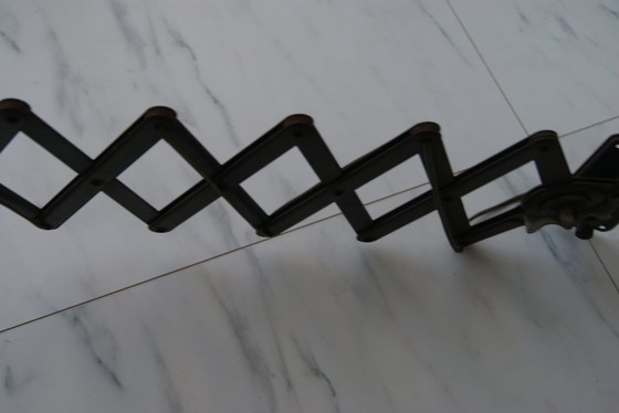 Image 1 of Industrial scissor lamp