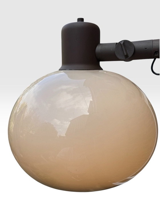 Dijkstra Mushroom Arc Wall light | Space Age | Dutch Design | 1970s | Top Condition, Dijkstra Lampen, Plastic (photo 2 of 15)