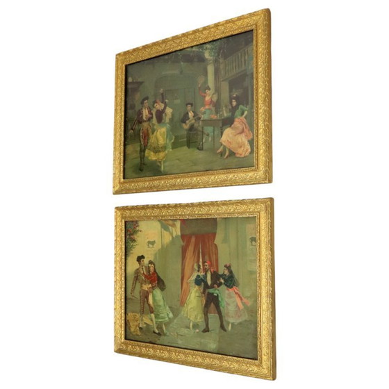 Image 1 of Oude Ingelijste Prints Opera Carmen