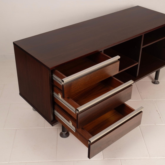 Low cabinet Pitagora by Renato Venturi and Ennio Fazioli for MIM, 1960 – MIM Roma, Metal, Mid Century Modern (photo 20 of 26)
