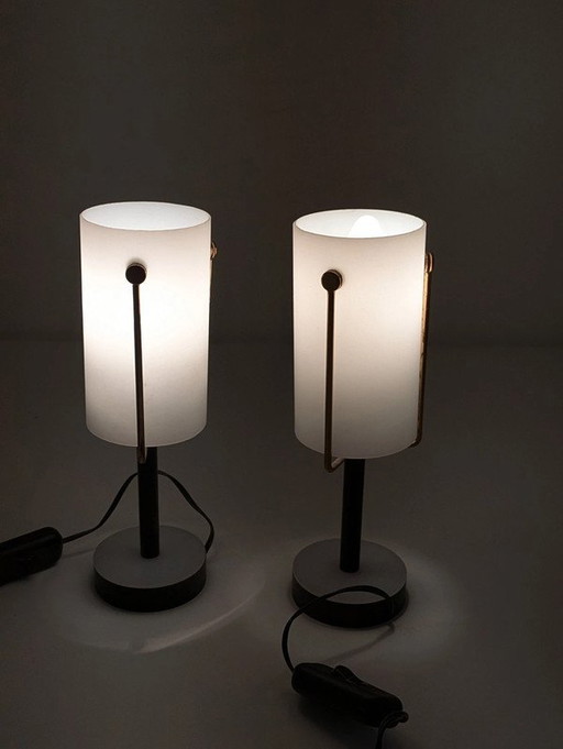 Pair of small table lamps from around the 1950s - Italian Manifacture