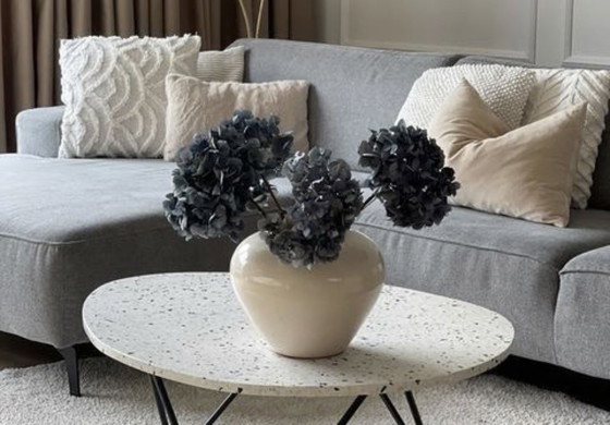 Image 1 of Table de salon meublée Richard Terrazzo