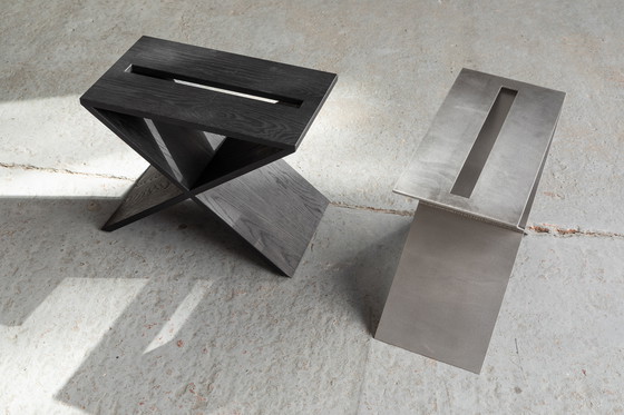 Image 1 of Table d'appoint coupez. Chêne massif