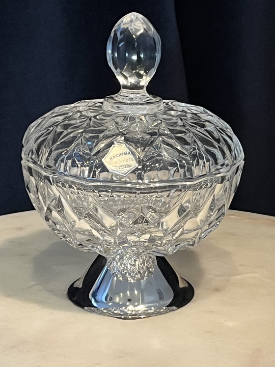 Image 1 of Boîte à chocolats vintage avec couvercle, Kristal Nachtmann