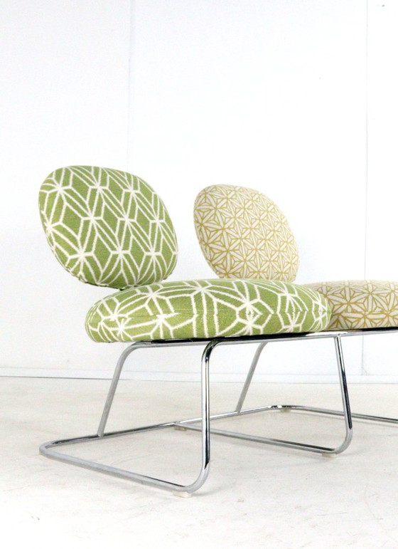 Image 1 of Artifort Vega canapé banquette vintage rembourré