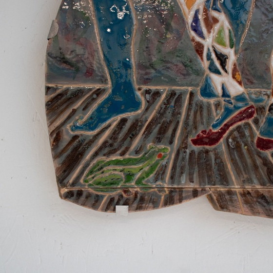 Image 1 of Italian Ceramic Wall Art by Matteo Limongelli, 1960s