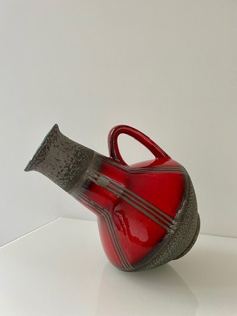 Image 1 of Statement Piece: Vintage Fat Lava Vaas van Carstens Tönnieshof