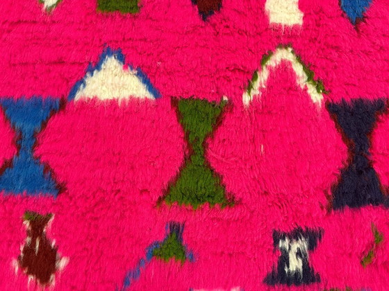 Image 1 of Berber Rug - 264 cm x 159 cm - colored Wool