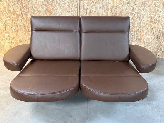 Image 1 of Sitting Vision canapé en cuir marron