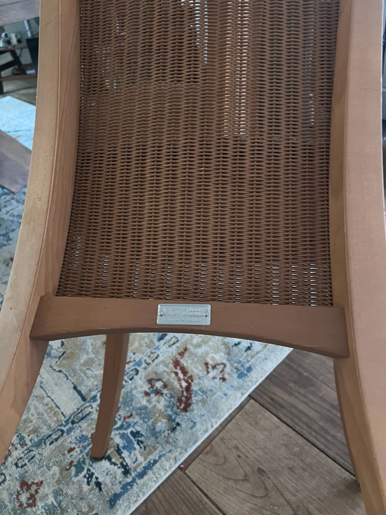 Lloyd Loom Dining chairs original 6 pieces – Wood (photo 3 of 5)
