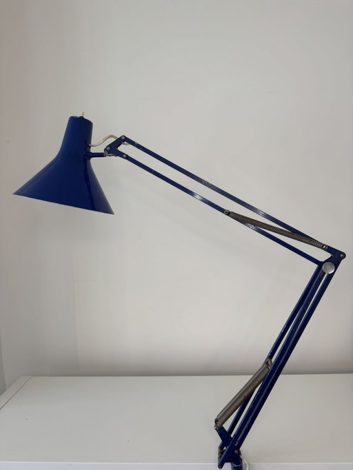 Vintage LUXO Architect Lamp – Blue – Industrial Design