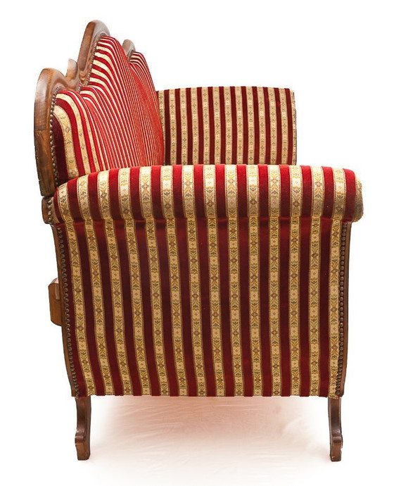 Image 1 of Recamier tweezitsbank in zijden stof