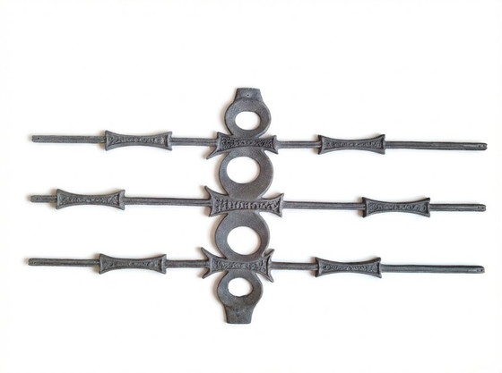 Image 1 of Grande scultura murale di metà secolo