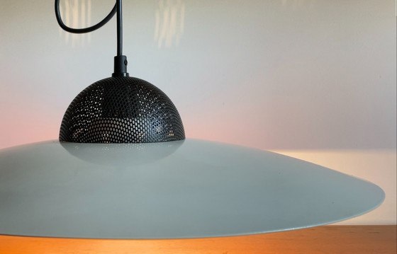 Image 1 of Aluminium hanglamp, Frankrijk, jaren 60/70