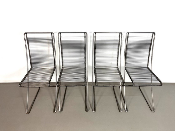 Image 1 of Kreuzschwinger Stühle, Till Behrens, Schlubach 1983