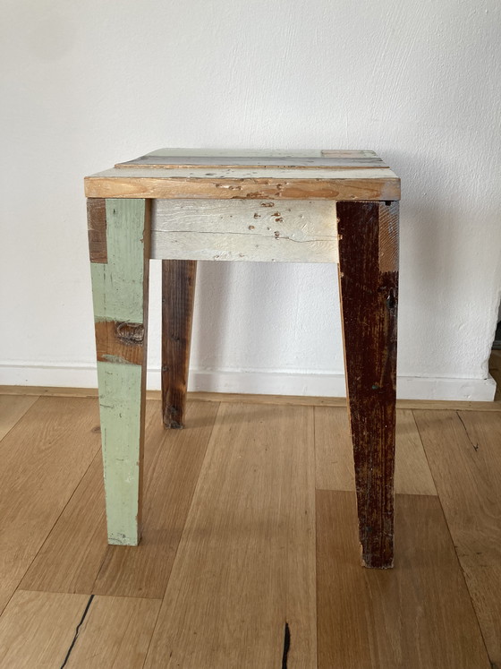 Image 1 of Tabouret de style Piet Hein Eek