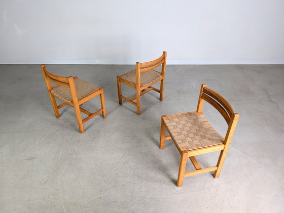 Image 1 of Lot de 3 chaises Asserbo Borge Morgensen Roland Wilhelmsson