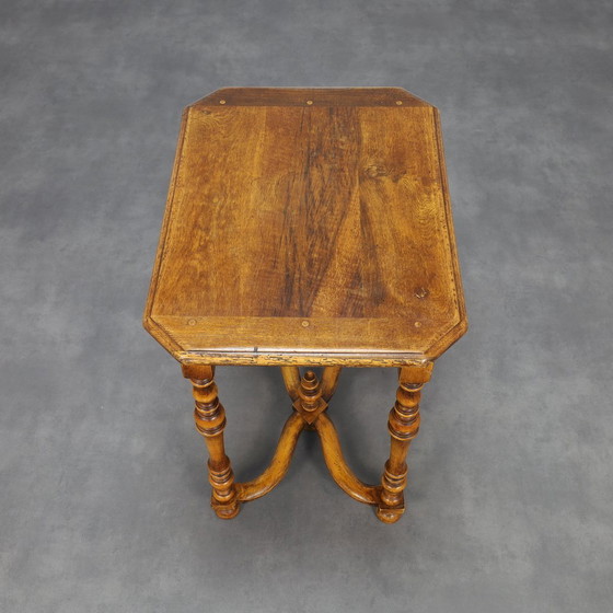 Image 1 of Neo-Baroque Side Table with Drawer, ca. 1890–1920